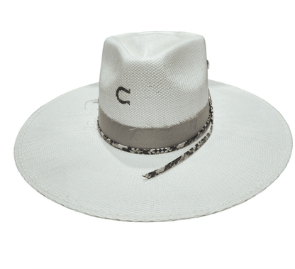 Charlie 1 Horse Natural Spear Point Western Fashion Straw Cowgirl Hat CSSPPO-034081