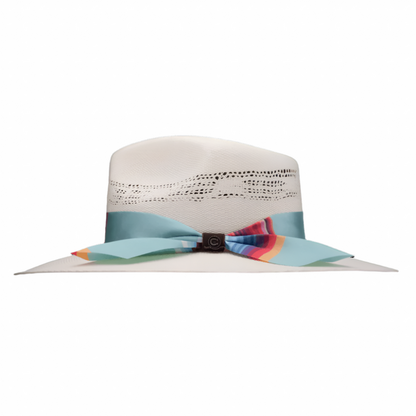 Charlie 1 Horse Natural Summer Serape Straw Cowgirl Hat CSSMSR-343681