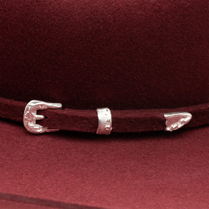 Charlie 1 Horse 'The Cowgirl' Cranberry Western Cowgirl Hat CWCWHT-7242KR