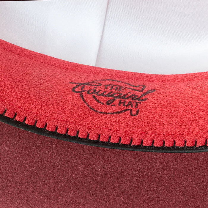 Charlie 1 Horse 'The Cowgirl' Cranberry Western Cowgirl Hat CWCWHT-7242KR