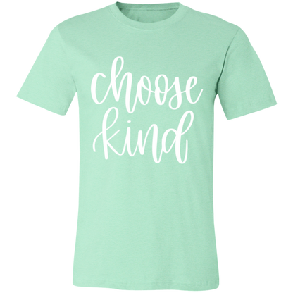 Choose Kind graphic t-shirt in Heather Mint