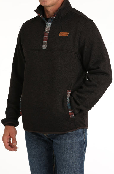 Cinch Men's Brown Western Pullover Sweater MWK1534007 MWK153407X