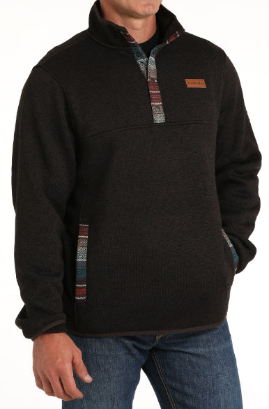 Cinch Men's Brown Western Pullover Sweater MWK1534007 MWK153407X