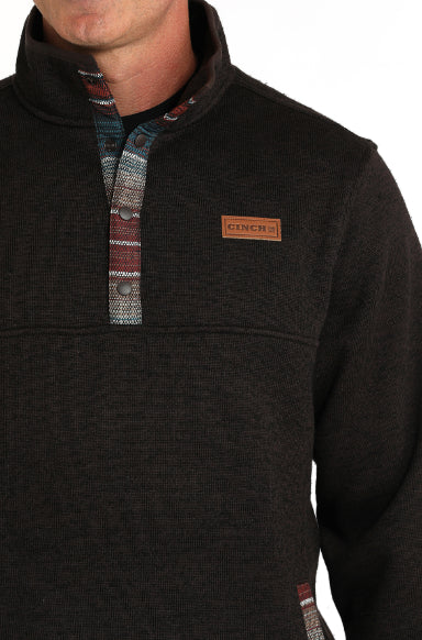 Cinch Men's Brown Western Pullover Sweater MWK1534007 MWK153407X