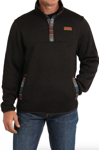 Cinch Men's Brown Western Pullover Sweater MWK1534007 MWK153407X