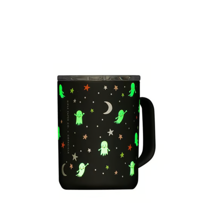Corkcicle x Rifle Paper Co. Mug - Ghosts, 16 Ounces