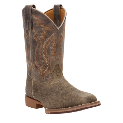 Dan Post Children/Youth Grey/Blue Beasley Leather Western Cowboy Boots DPC4004 DPC5004