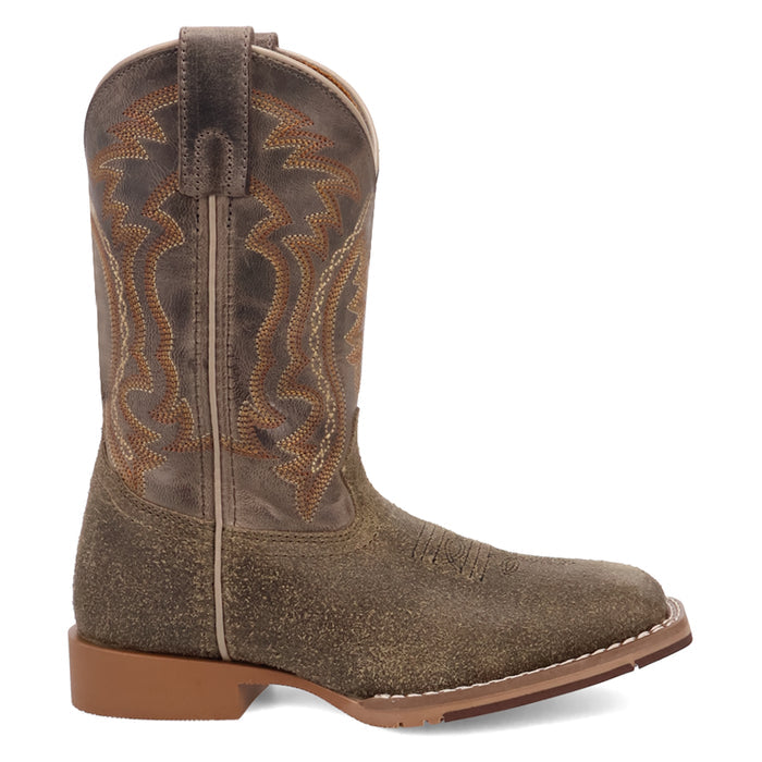 Dan Post Children/Youth Grey/Blue Beasley Leather Western Cowboy Boots DPC4004 DPC5004