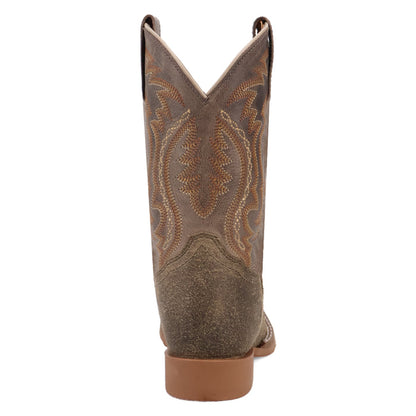 Dan Post Children/Youth Grey/Blue Beasley Leather Western Cowboy Boots DPC4004 DPC5004