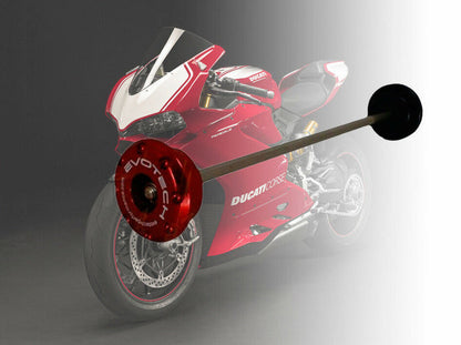DUCATI PANIGALE 1199 REAR SPINDLE BOBBINS BUN000878 EVOTECH-PERFORMANCE UK