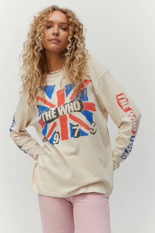 Daydreamer The Who Oversized LS Crew