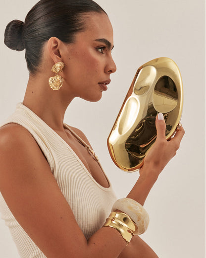 ELODY CLUTCH BAG - GOLD-Handbags-Billini-BILLINI USA