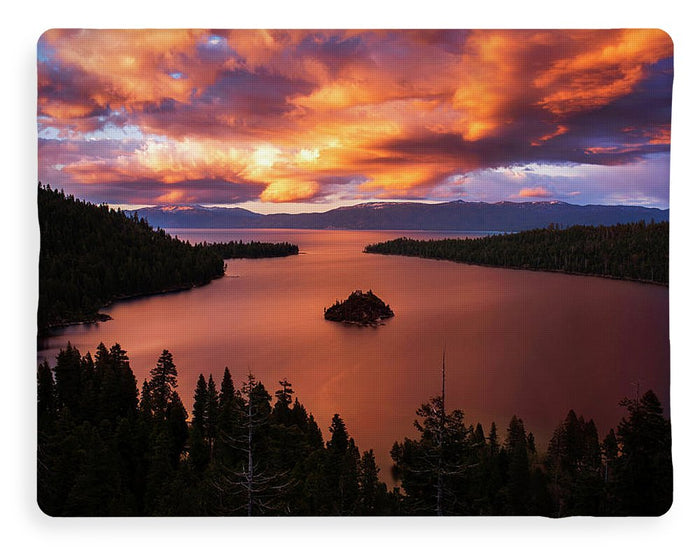 Emerald Bay Fire - Blanket