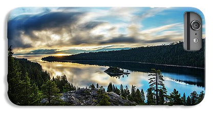 Emerald Bay Sunrise Lake Tahoe - Phone Case-Phone Case-IPhone 8 Plus Case-Lake Tahoe Prints