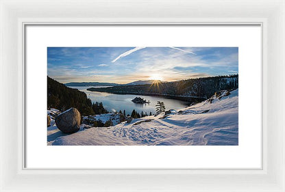 16.000" x 8.375" / White / White