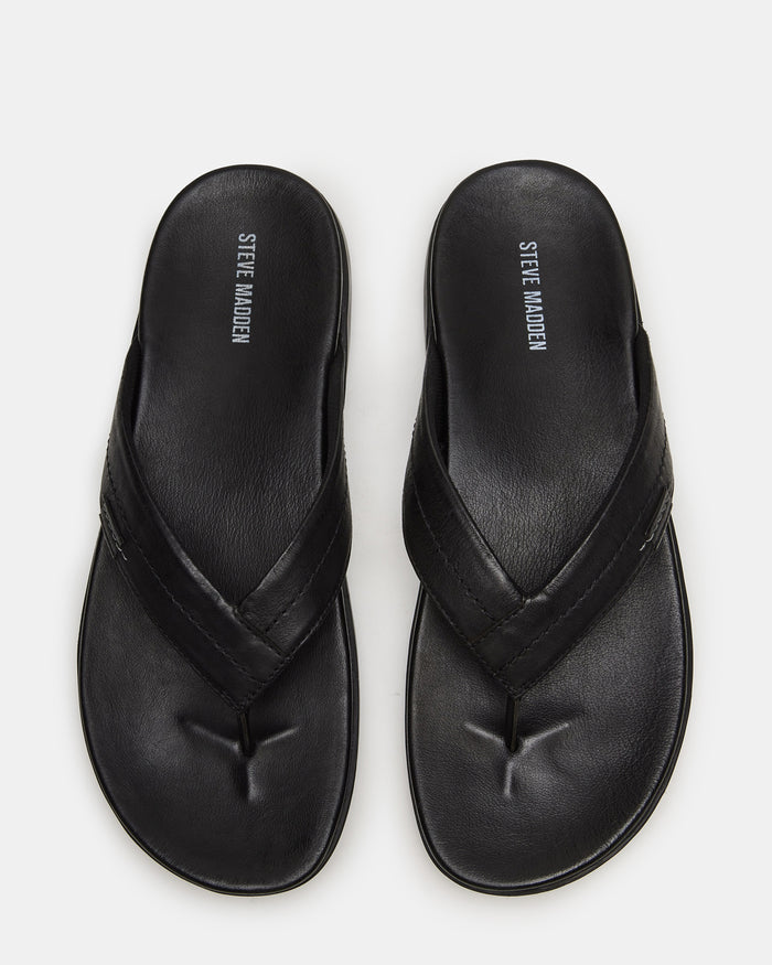 EMMETT BLACK LEATHER