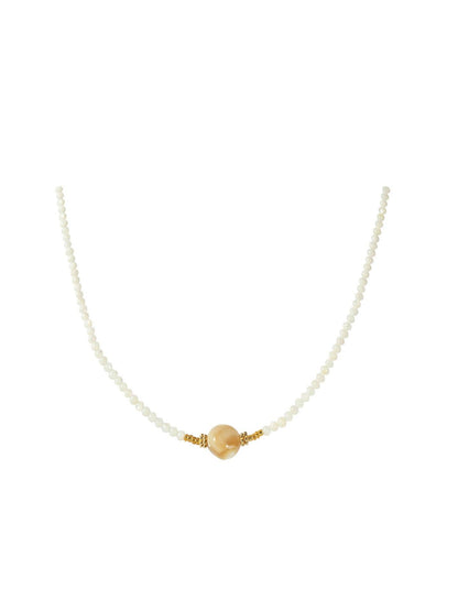 Bohemian Shell Colorful Beaded Choker Necklace