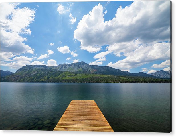 Fallen Leaf Dock - Acrylic Print