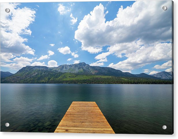 Fallen Leaf Dock - Acrylic Print