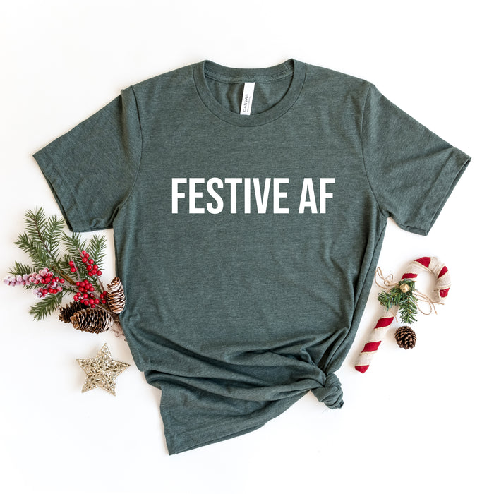 Festive AF graphic t-shirt