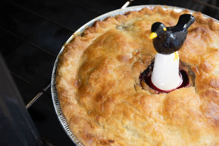 Fox Run Blackbird Pie Vent, Pie Bird For Baking, 3” x 3.25”
