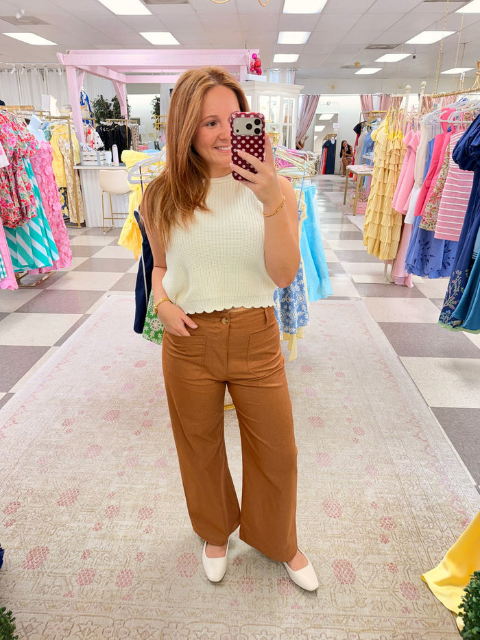GiGi Patch Pocket Pant (Copper)