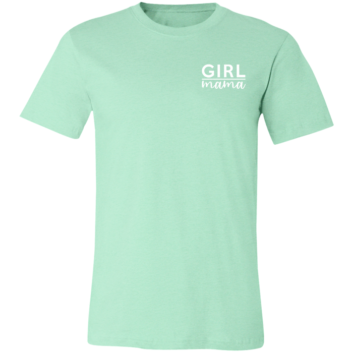 Girl Mama graphic t-shirt in Heather Mint