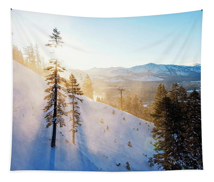 Gunbarrel Rays By Brad Scott - Tapestry