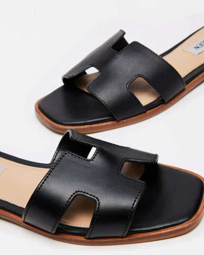 HADYN BLACK LEATHER