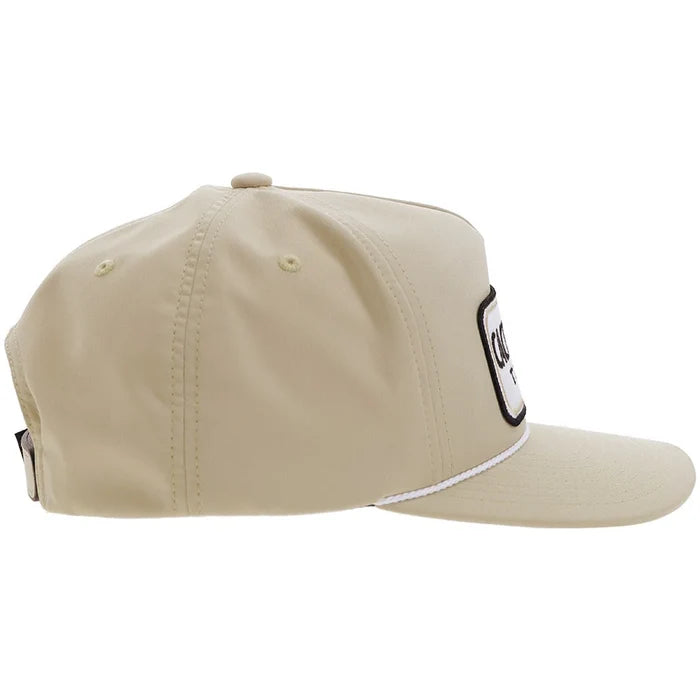 Hooey Cactus Ropes Tan w/ White & Black Patch Trucker Snapback Hat CR104-Painted Cowgirl Western Store