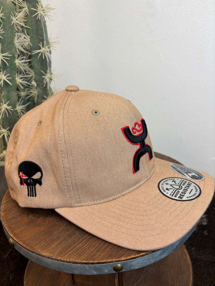 Hooey Chris Kyle Tan Hooey Logo Trucker Snapback Hat CK027-Painted Cowgirl Western Store