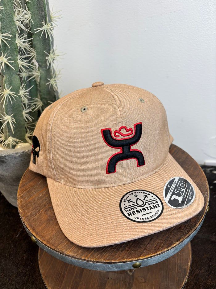 Hooey Chris Kyle Tan Hooey Logo Trucker Snapback Hat CK027-Painted Cowgirl Western Store