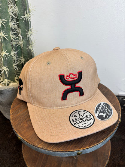 Hooey Chris Kyle Tan Hooey Logo Trucker Snapback Hat CK027-Painted Cowgirl Western Store