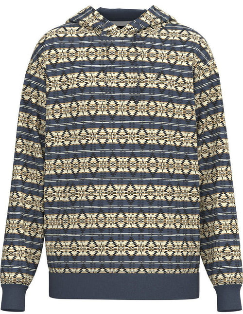 Hooey Men's Legendary Grey Aztec Print Hoodie HH1333AZST