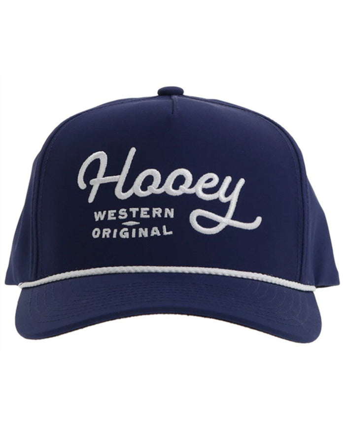 Hooey OG Navy w/ White Stitching Trucker Snapback Hat 2460T-NV