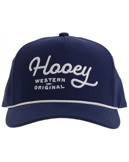 Hooey OG Navy w/ White Stitching Trucker Snapback Hat 2460T-NV