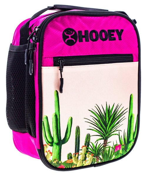 Hooey Pink Southwestern Desert Scene Lunch Box HLB006PKBK