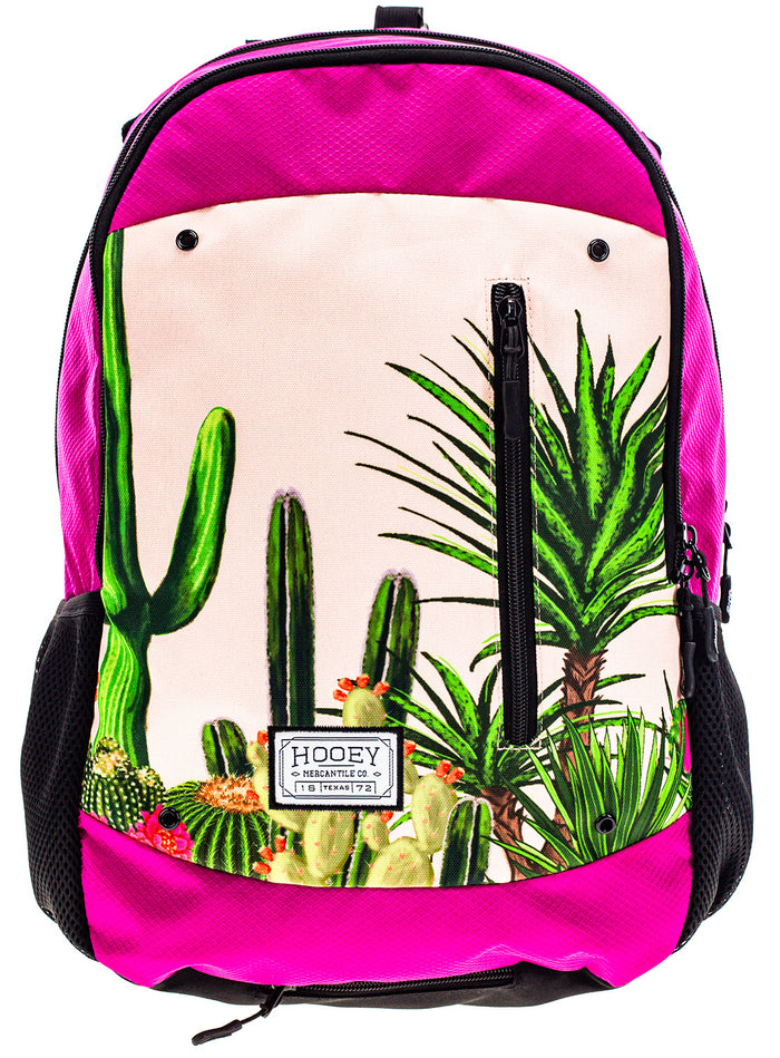 Hooey Rockstar Pink Southwestern Desert Scene Print Backpack BP072PKPR