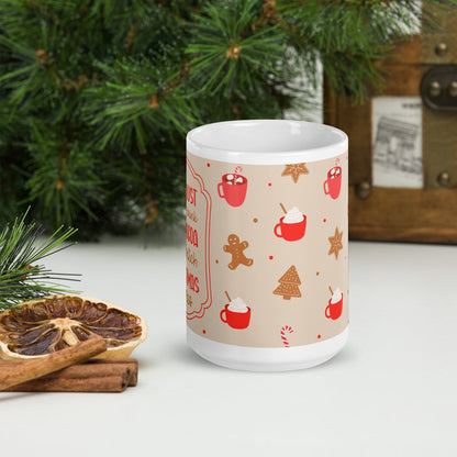 Hot Cocoa And Christmas Movie Mug
