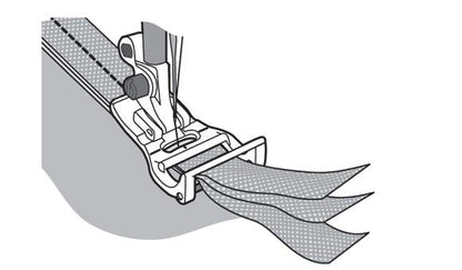 Husqvarna Viking Chenille Stitching Foot 412975245 - Genuine