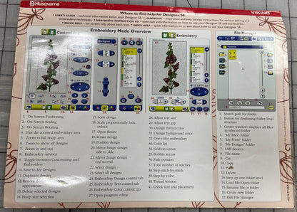 Husqvarna Viking Designer SE Quick Guide - Genuine
