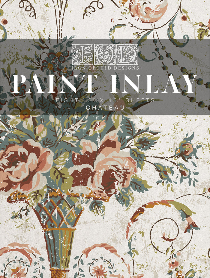 IOD Chateau 12x16 Paint Inlay