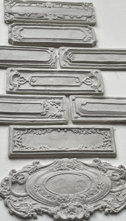 IOD Conservatory Labels 6X10 Mould