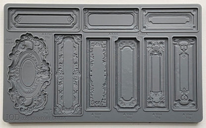 IOD Conservatory Labels 6X10 Mould