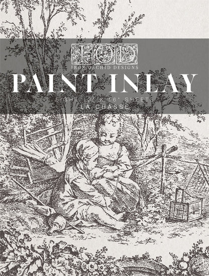 IOD La Chasse 12x16 Paint Inlay