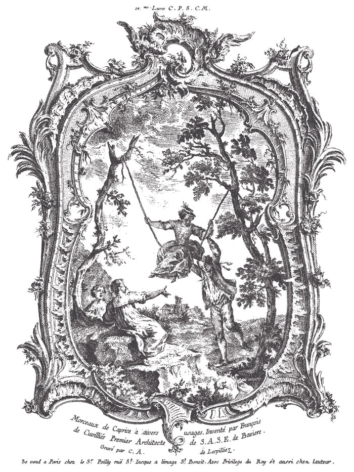 IOD La Chasse 12x16 Paint Inlay