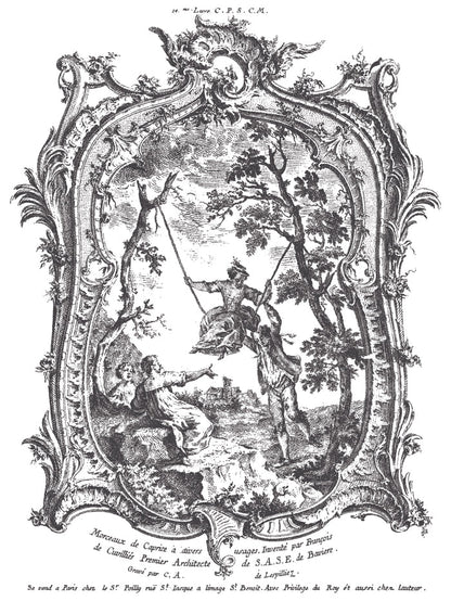 IOD La Chasse 12x16 Paint Inlay
