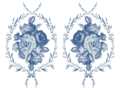 IOD Trompe L'oeil Bleu 12x16 Paint Inlay
