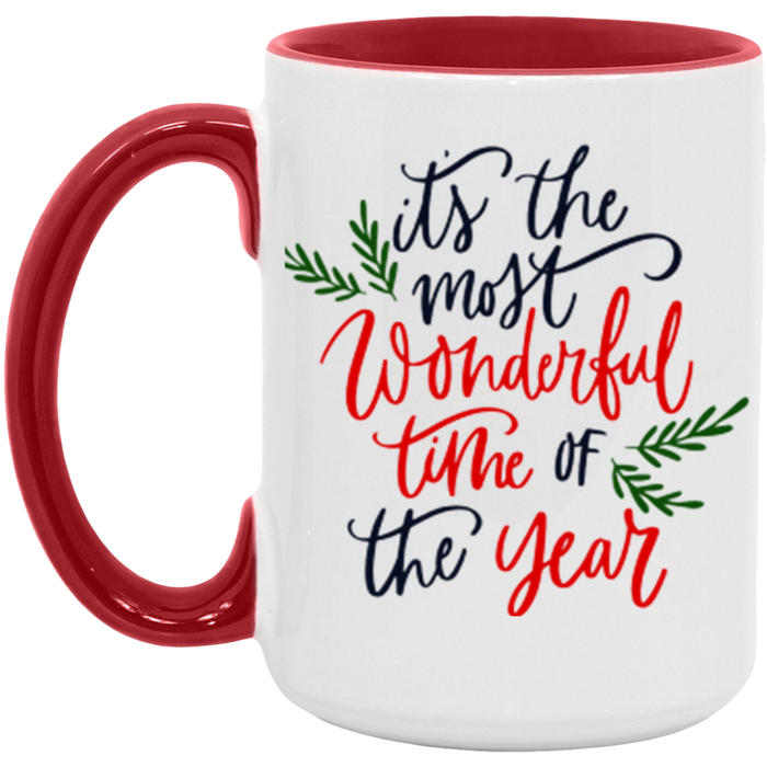 It's The Most Wonderful Time of the Year ceramic coffee mug