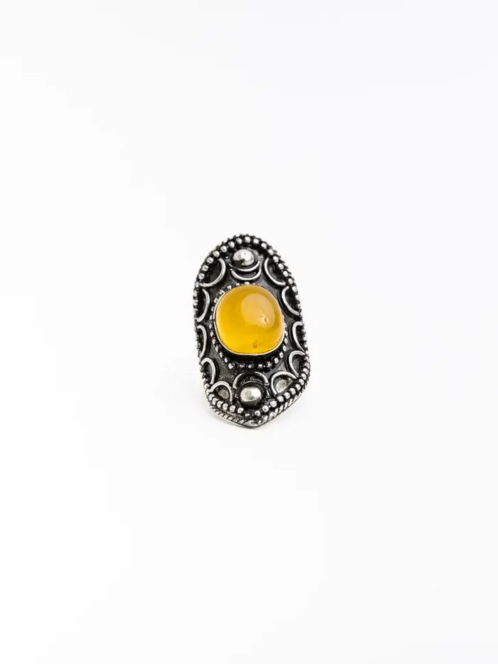 Jessica Honey Tiger's Eye Ring